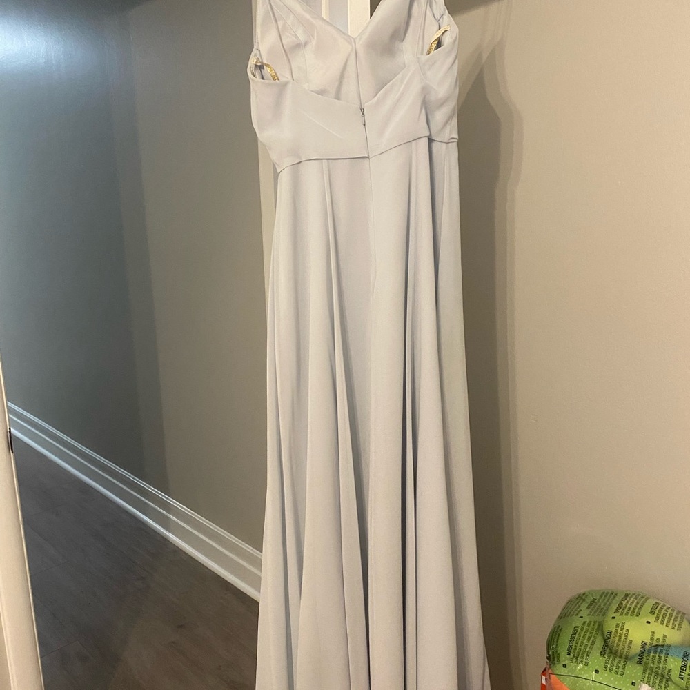 Jenny Yoo Amara Bridesmaid Dress in Serenity Blue - Picture 5 of 7